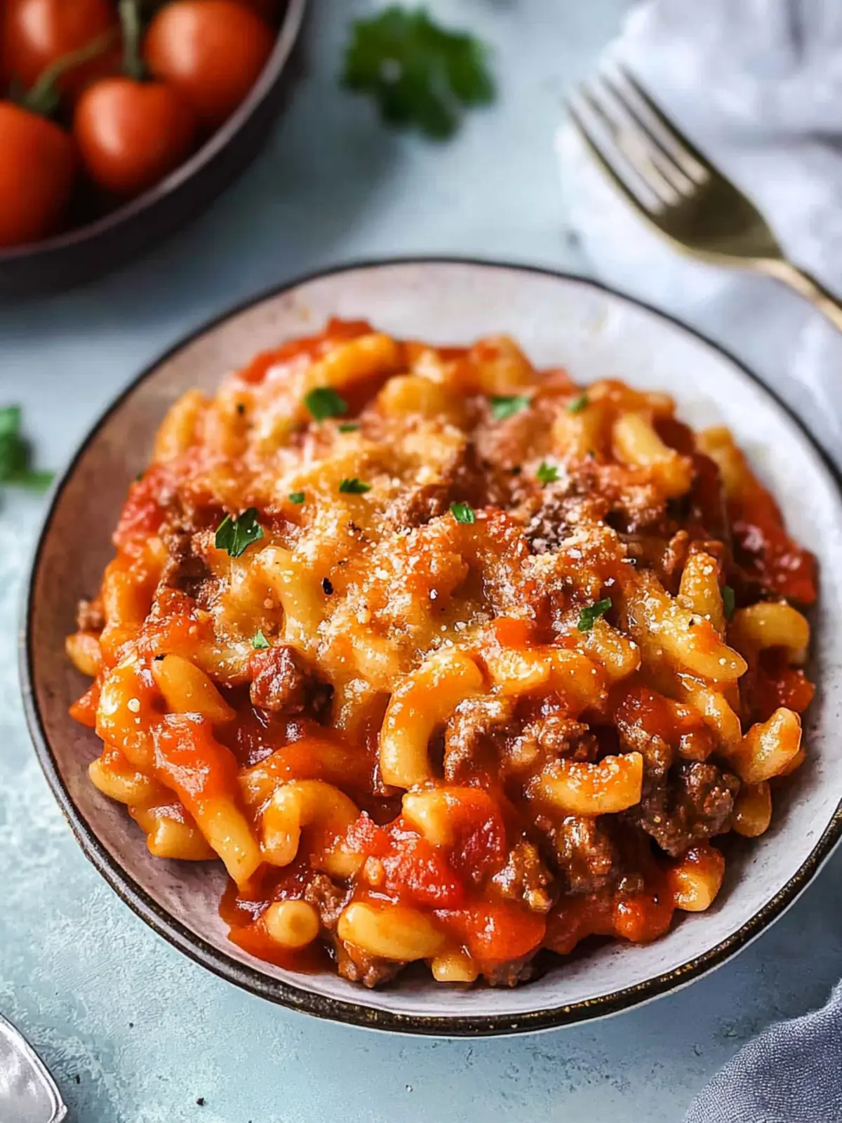 Homemade Beefaroni: Your New Favorite One-Skillet Dinner 3 Beefaroni
