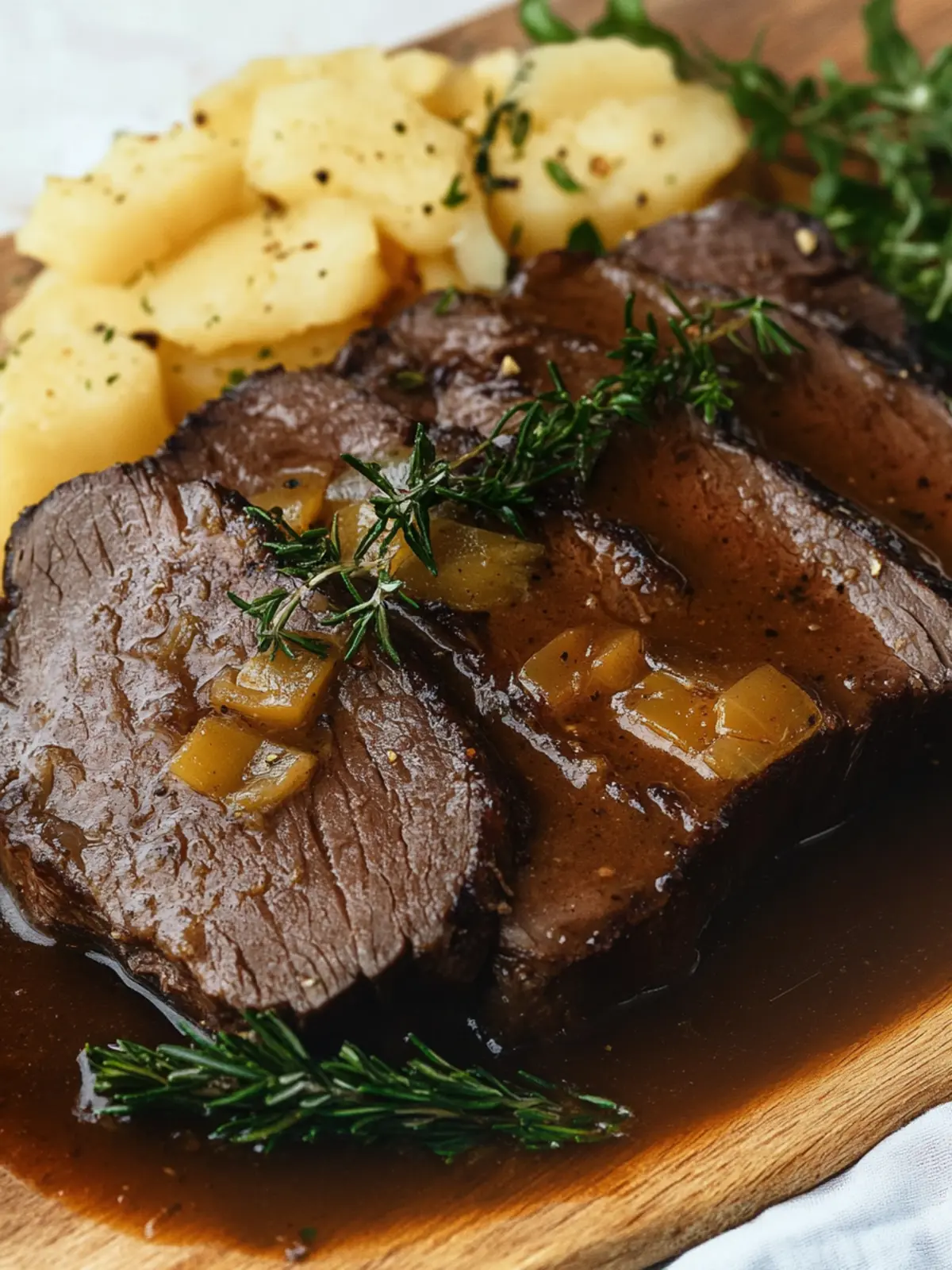 Savory German Sauerbraten: A Flavorful Marinated Delight 2 German Sauerbraten (Marinated Pot Roast)
