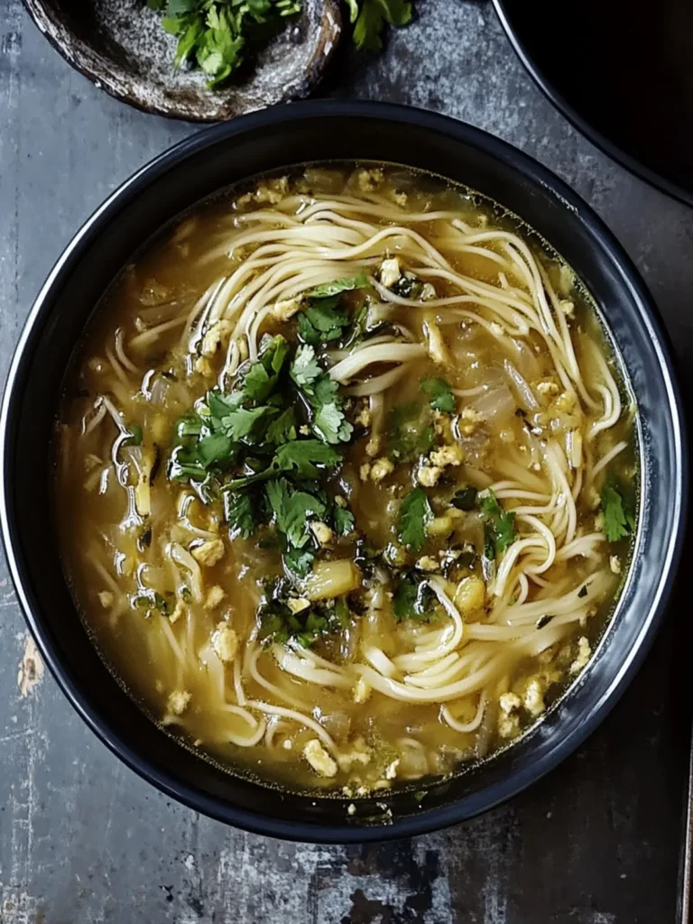 Hearty Nepali Thukpa: Your New Favorite Noodle Soup Delight 4 Nepali Thukpa (Noodle Soup)