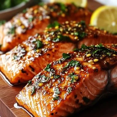 Texas Roadhouse Baked Salmon with Sweet Soy Glaze Recipe