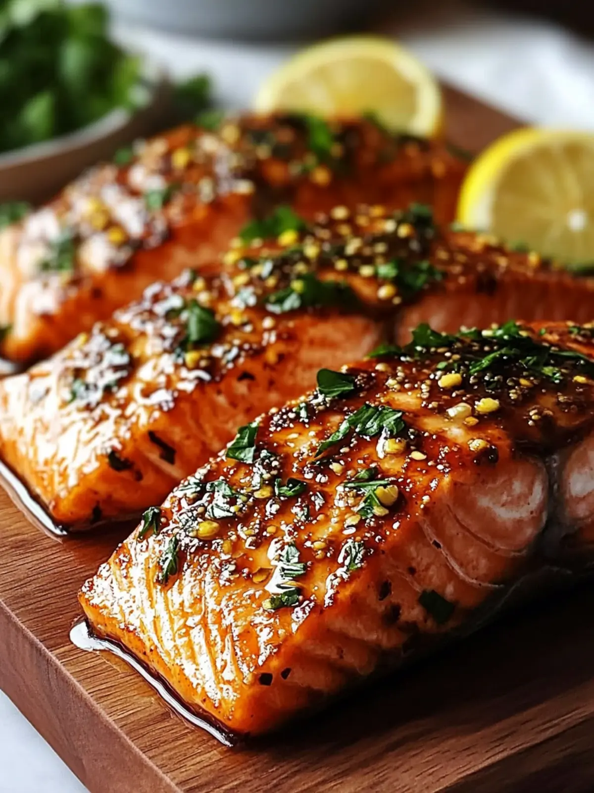 Texas Roadhouse Baked Salmon with Sweet Soy Glaze Recipe