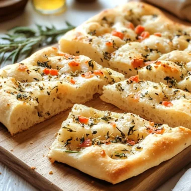 Italian Focaccia (Herbed Bread)