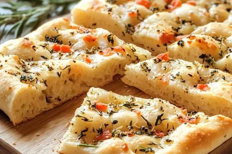 Italian Focaccia (Herbed Bread)