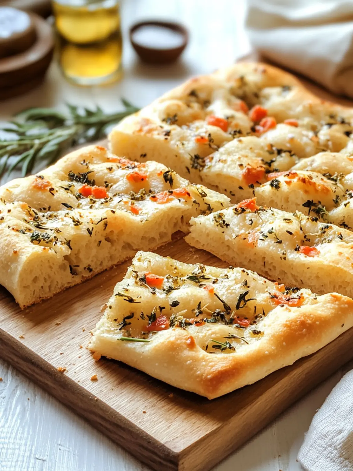 Italian Focaccia (Herbed Bread)