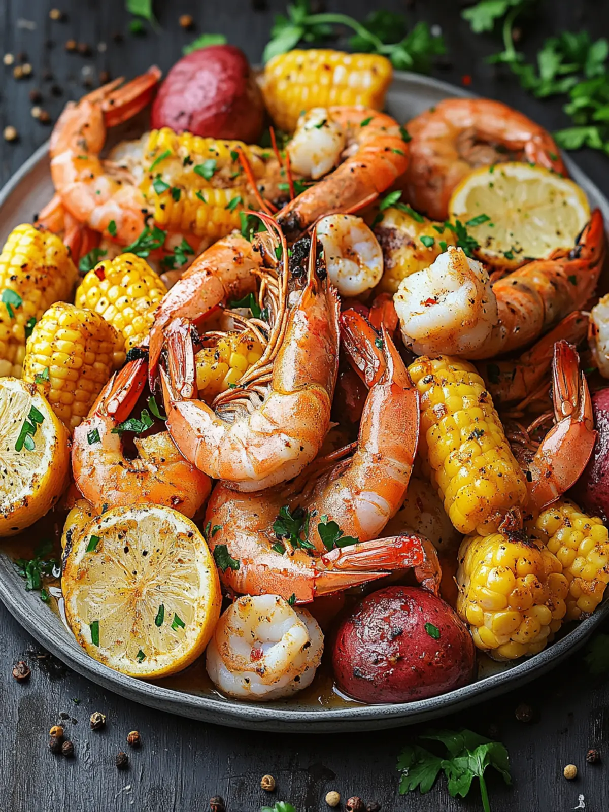 Shrimp Boil (Seafood and Vegetable Feast)