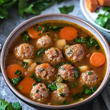 Meatball Soup