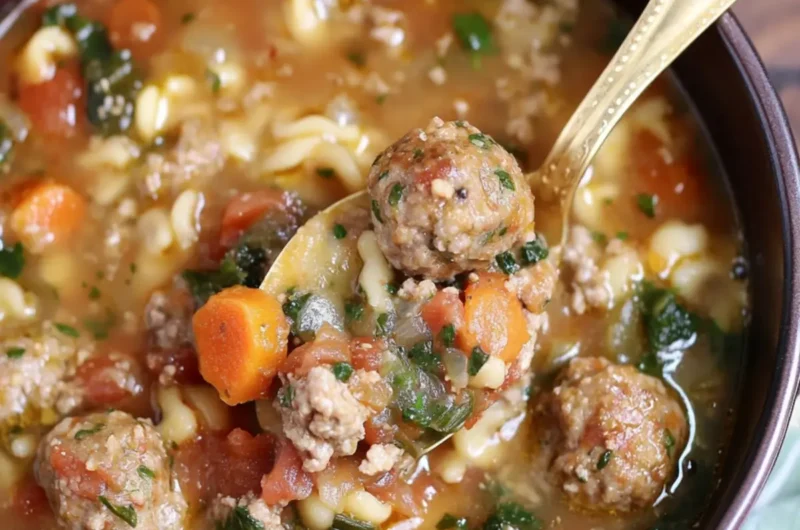 Italian Meatball Soup