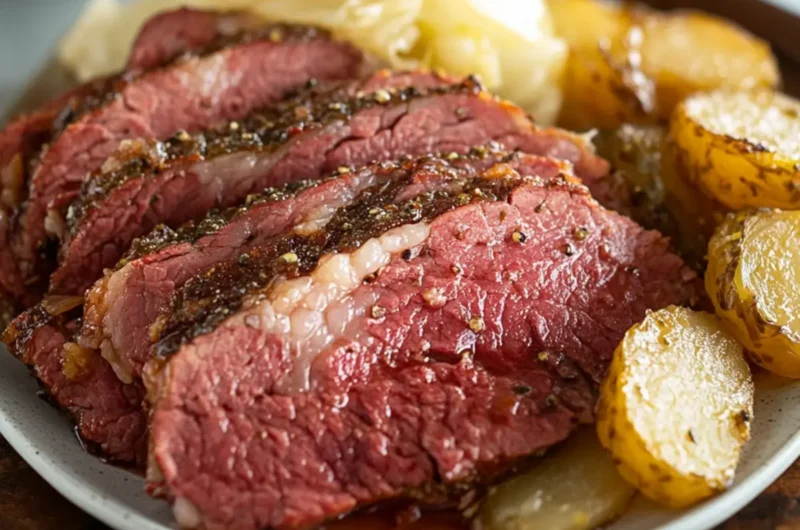 Slow Cooker Corned Beef and Cabbage