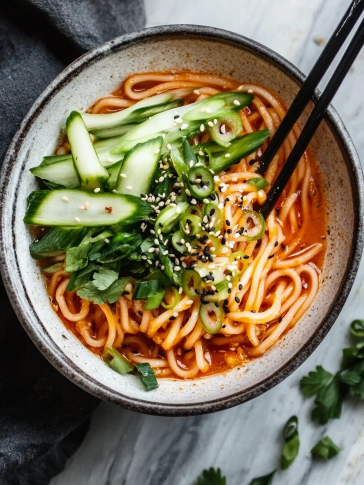 Spicy Gochujang Noodles Ready in Just 20 Minutes! 2 Gochujang Noodles