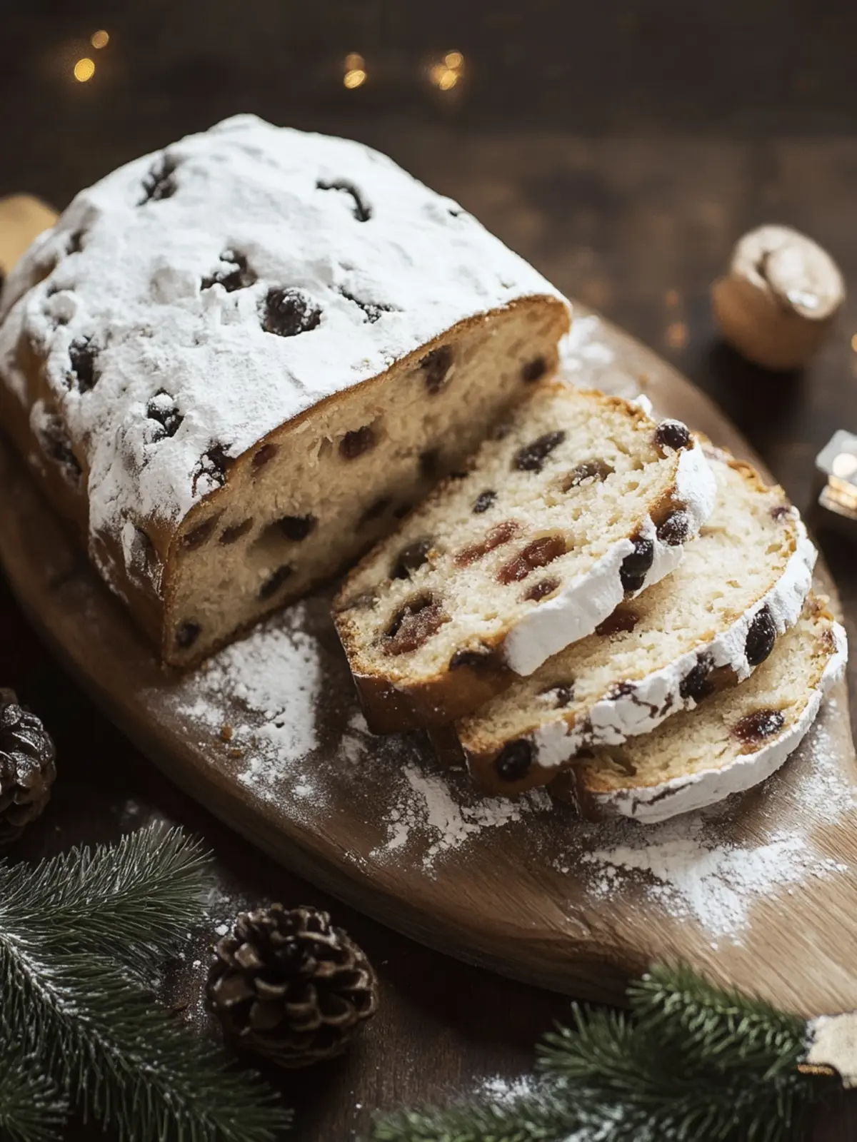 Mouthwatering German Stollen: Your Festive Fruit Bread Delight 2 German Stollen (Fruit Bread)