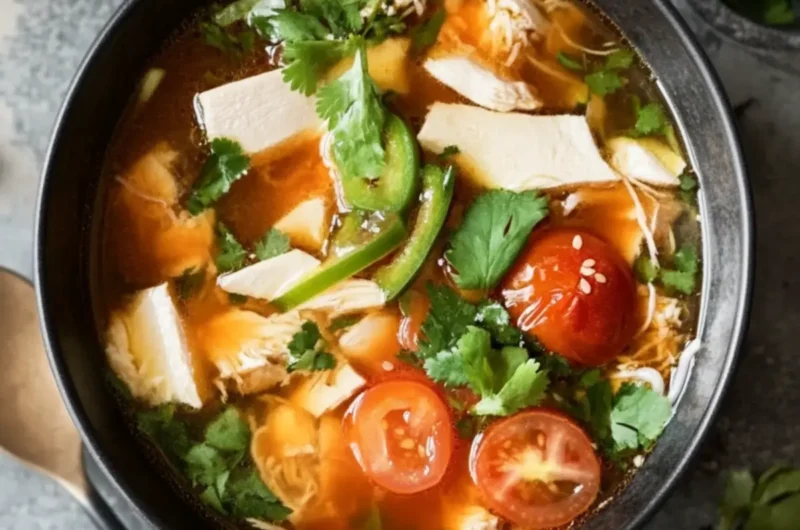 Vietnamese Chicken Tomato Soup