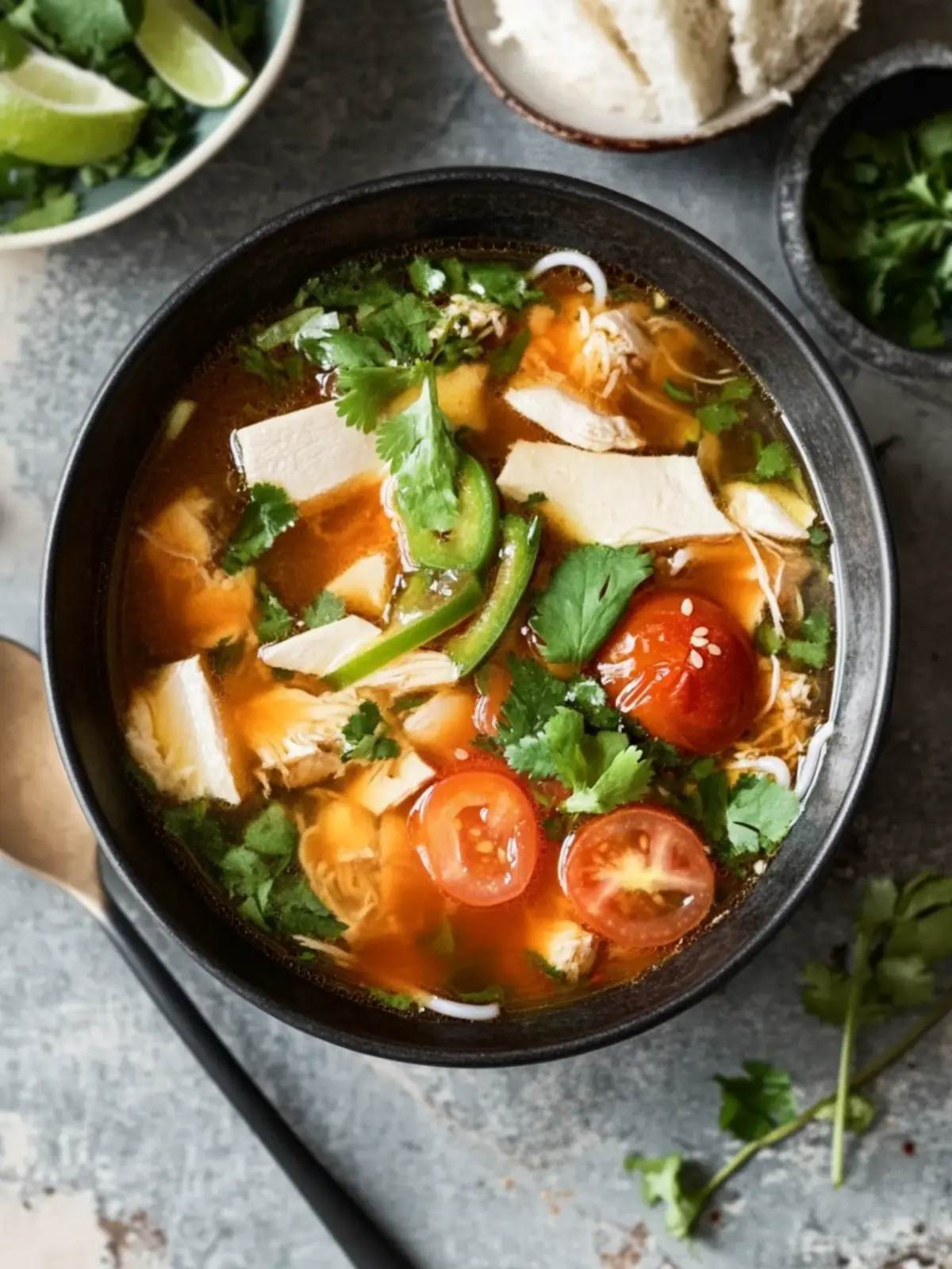 Comforting Vietnamese Chicken Tomato Soup Ready in 45 Minutes 5 Vietnamese Chicken Tomato Soup