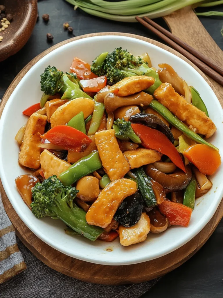 Chinese Buddha’s Delight (Vegetarian Stir-Fry)