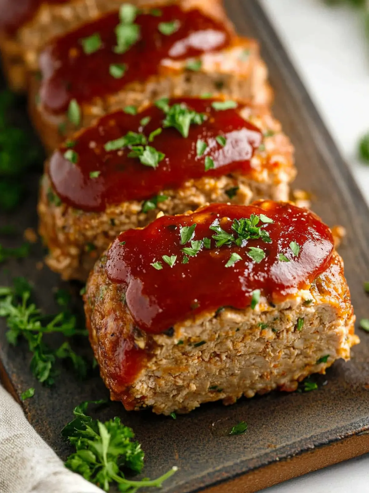 Mini Chicken Meatloaf with Veggies: A Quick Healthy Delight 2 Mini Chicken Meatloaf