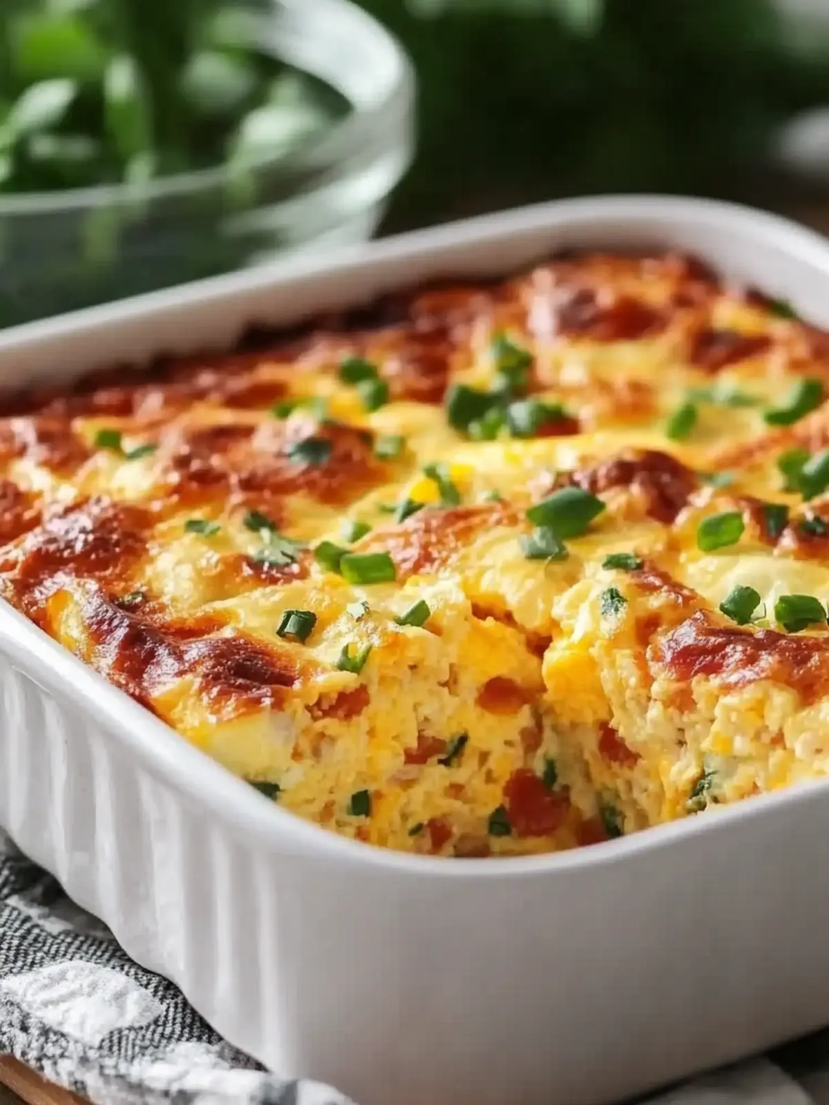 Delicious Easy Egg Casserole Recipe Healthy & Low Carb Delight 2 Easy Egg Casserole (Egg Bake) Recipe Healthy & Low Carb