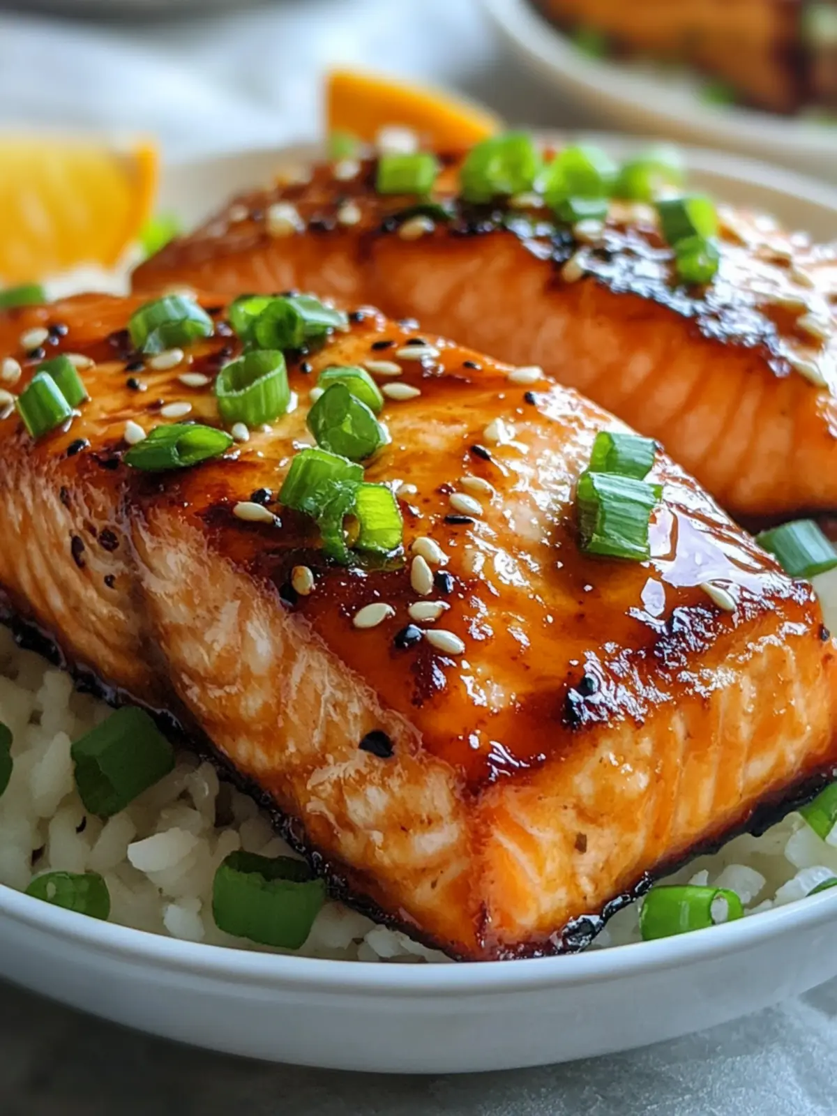 Orange Teriyaki Salmon