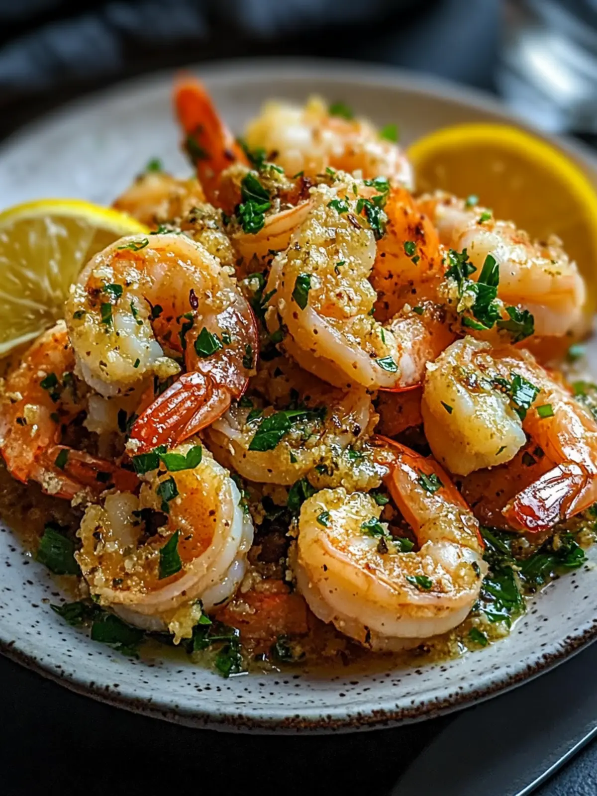 Hawaiian Garlic Shrimp