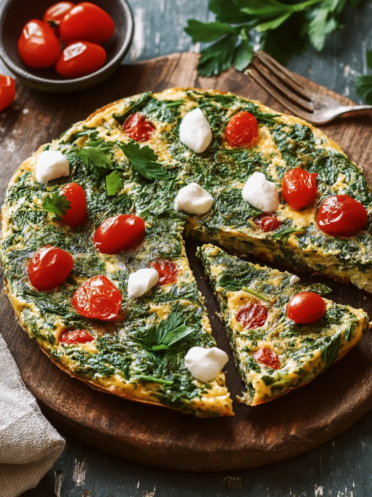 Kuku Sabzi (Herb Frittata)