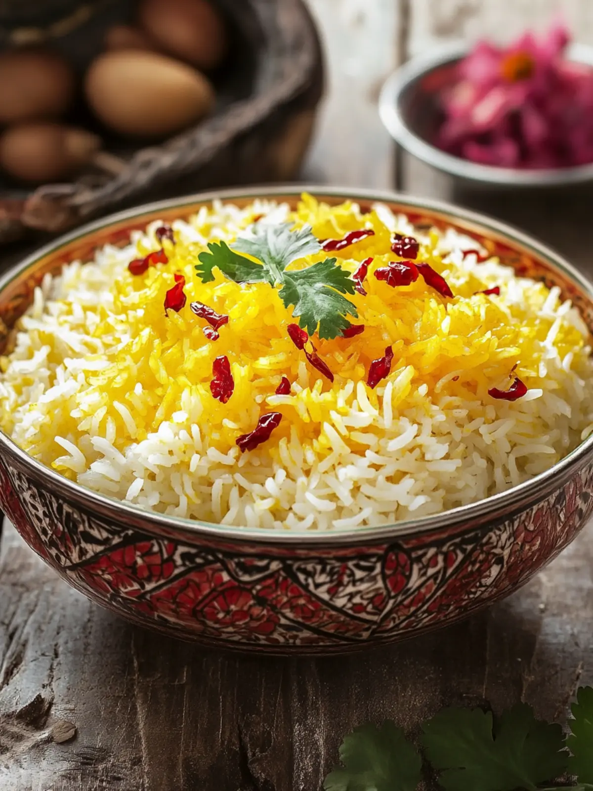 Chelo (Steamed Persian Rice)