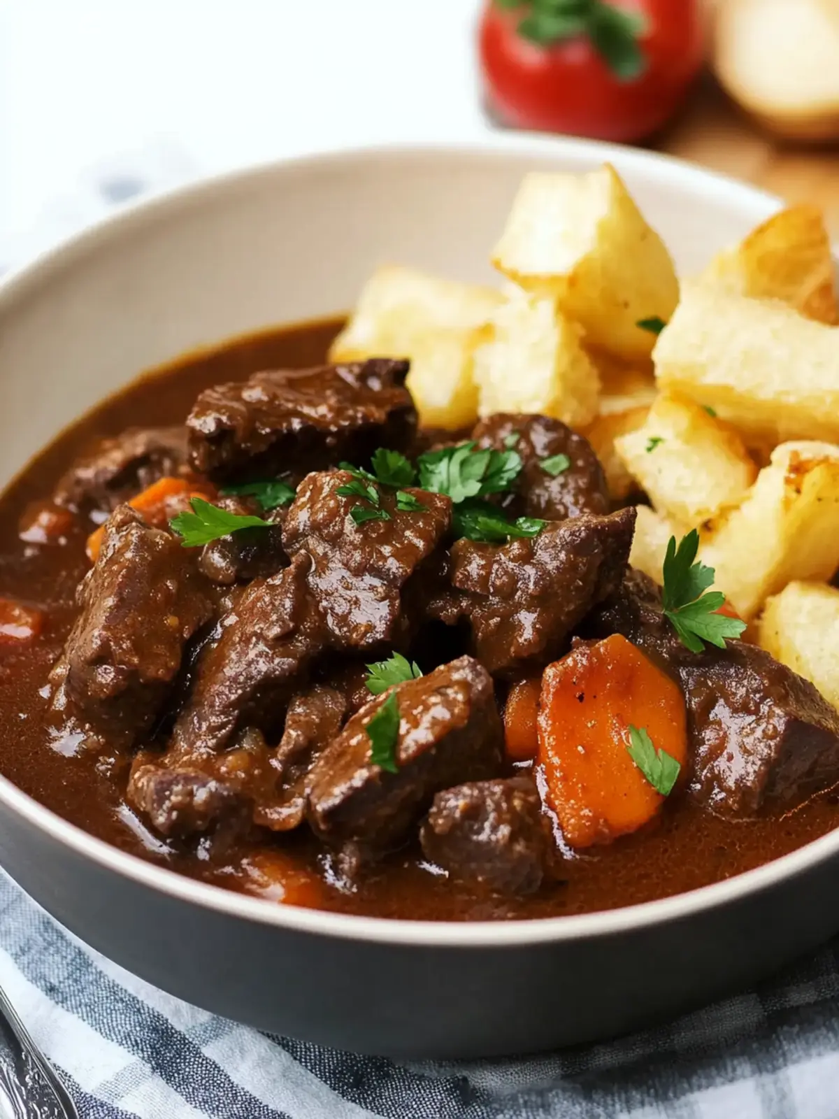 Belgian Stoofvlees (Flemish Beef Stew)
