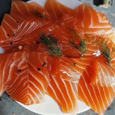 Finnish Graavilohi (Cured Salmon)