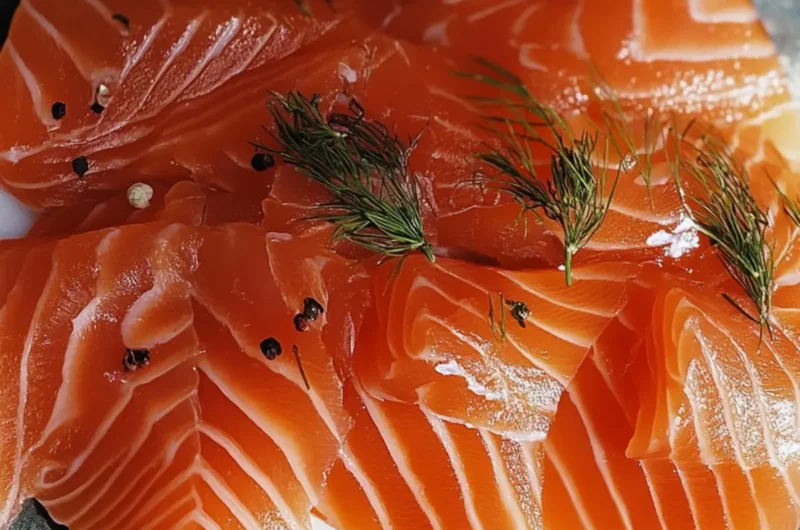 Finnish Graavilohi (Cured Salmon)