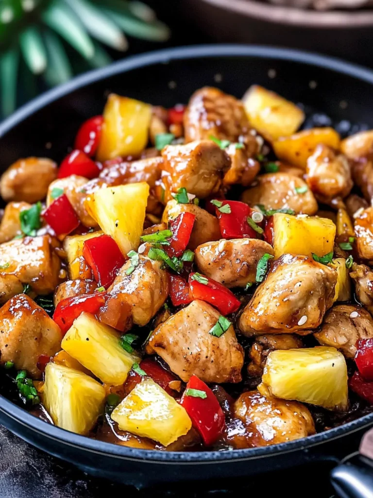 Pineapple Chicken Stir-Fry: Your New Family Favorite Tonight 2 Pineapple Chicken