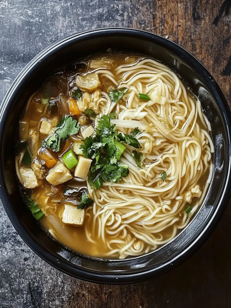 Hearty Nepali Thukpa: Your New Favorite Noodle Soup Delight 2 Nepali Thukpa (Noodle Soup)