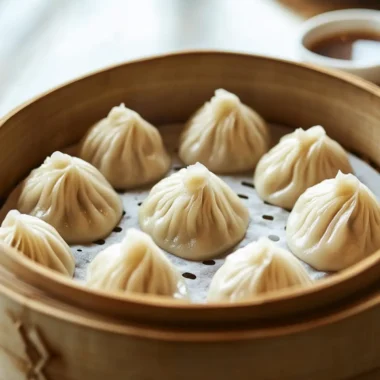 Chinese Xiaolongbao (Soup Dumplings)
