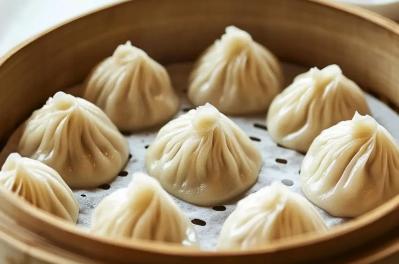 Chinese Xiaolongbao (Soup Dumplings)