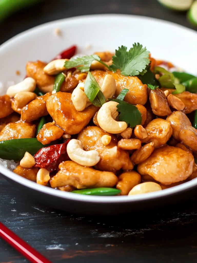 Savory Thai Kai Med Ma Muang: Chicken & Cashew Delight 2 Thai Kai Med Ma Muang (Chicken with Cashew Nuts)