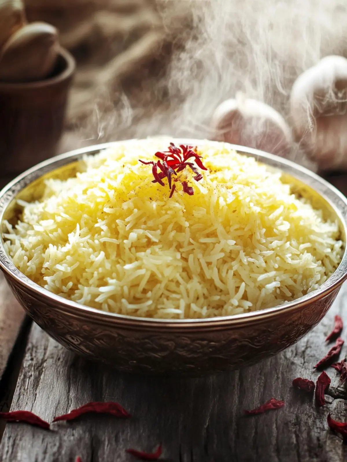 Chelo (Steamed Persian Rice)