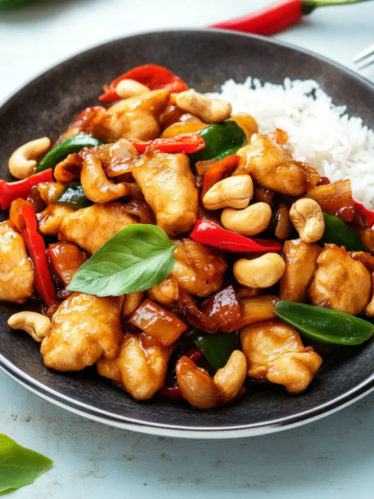 Savory Thai Kai Med Ma Muang: Chicken & Cashew Delight 3 Thai Kai Med Ma Muang (Chicken with Cashew Nuts)