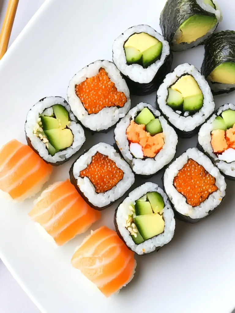 Master Japanese Sushi at Home: Fresh and Easy Recipes 4 Japanese Sushi