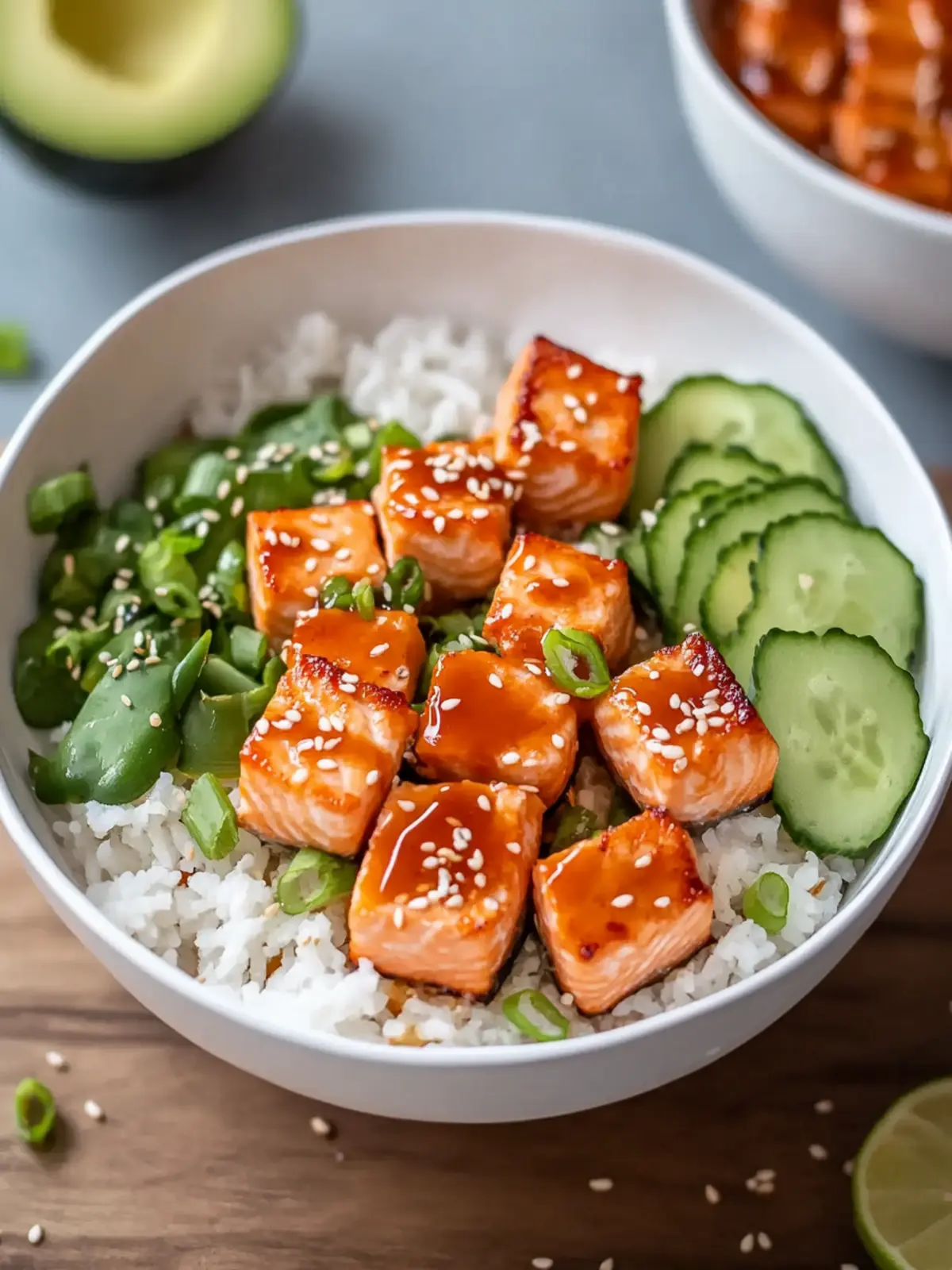 Savory Honey Sriracha Salmon Bowls Recipe for Quick Dinners 3 Delicious Honey Sriracha Salmon Bowls Recipe