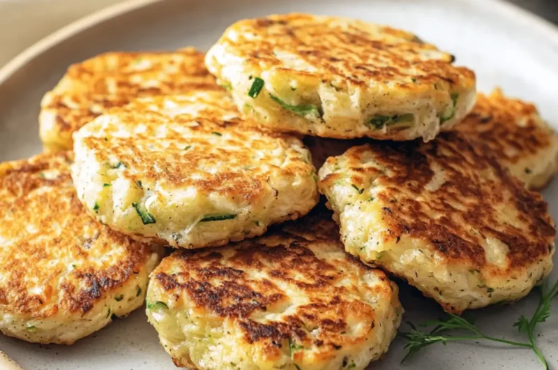 Greek Kolokithokeftedes (Zucchini Fritters)