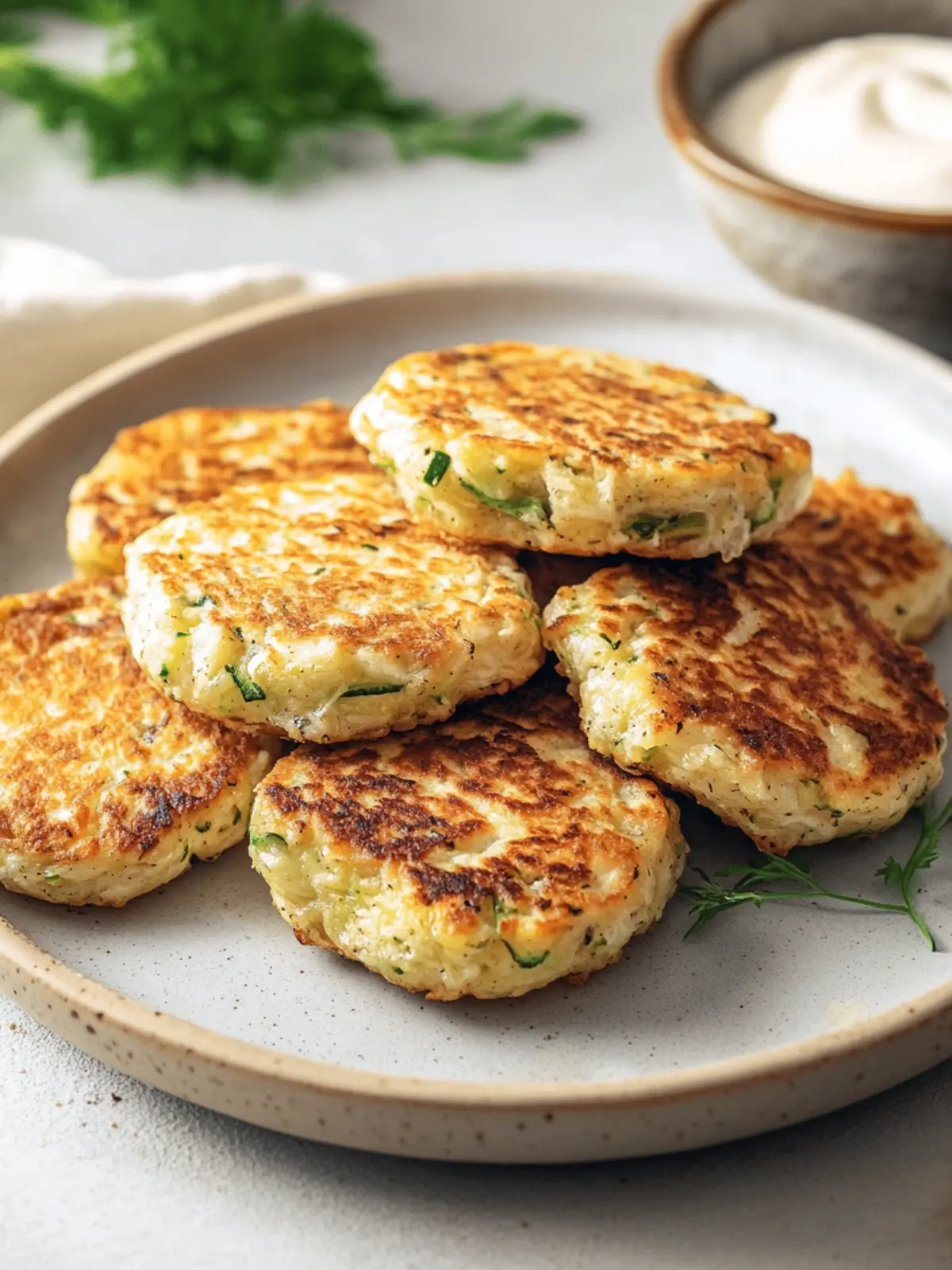 Crispy Greek Kolokithokeftedes: Irresistible Zucchini Fritters 5 Greek Kolokithokeftedes (Zucchini Fritters)