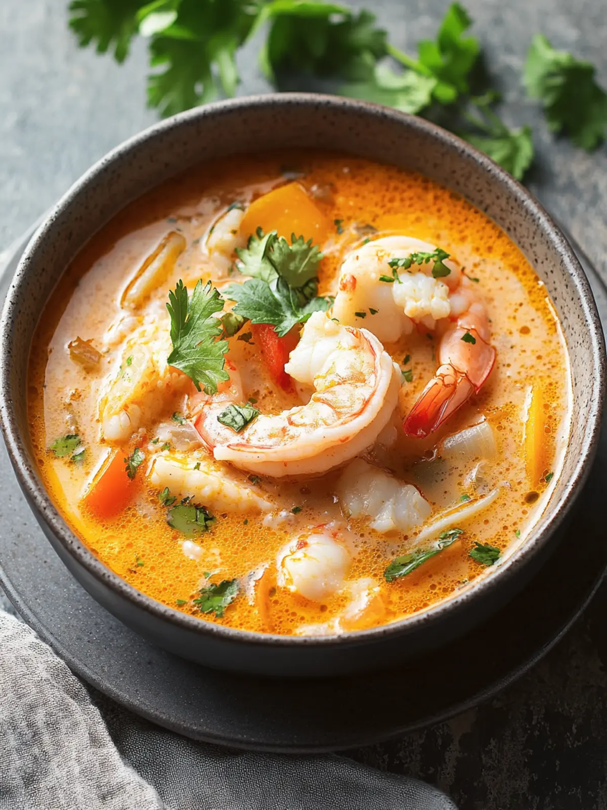 Peruvian Chupe de Camarones (Shrimp Chowder)
