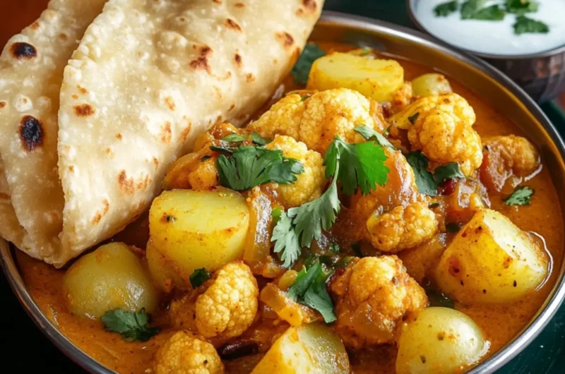 Indian Aloo Gobi (Potato and Cauliflower Curry)