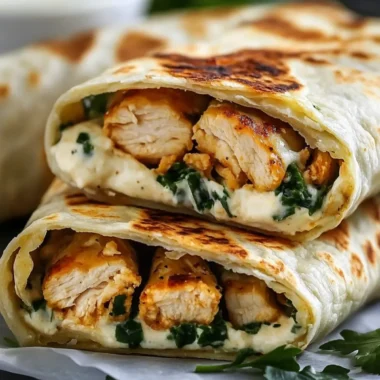 Low Carb Cheesy Garlic Chicken Wraps Ready in 20 Minutes 10 Low Carb Cheesy Garlic Chicken Wraps