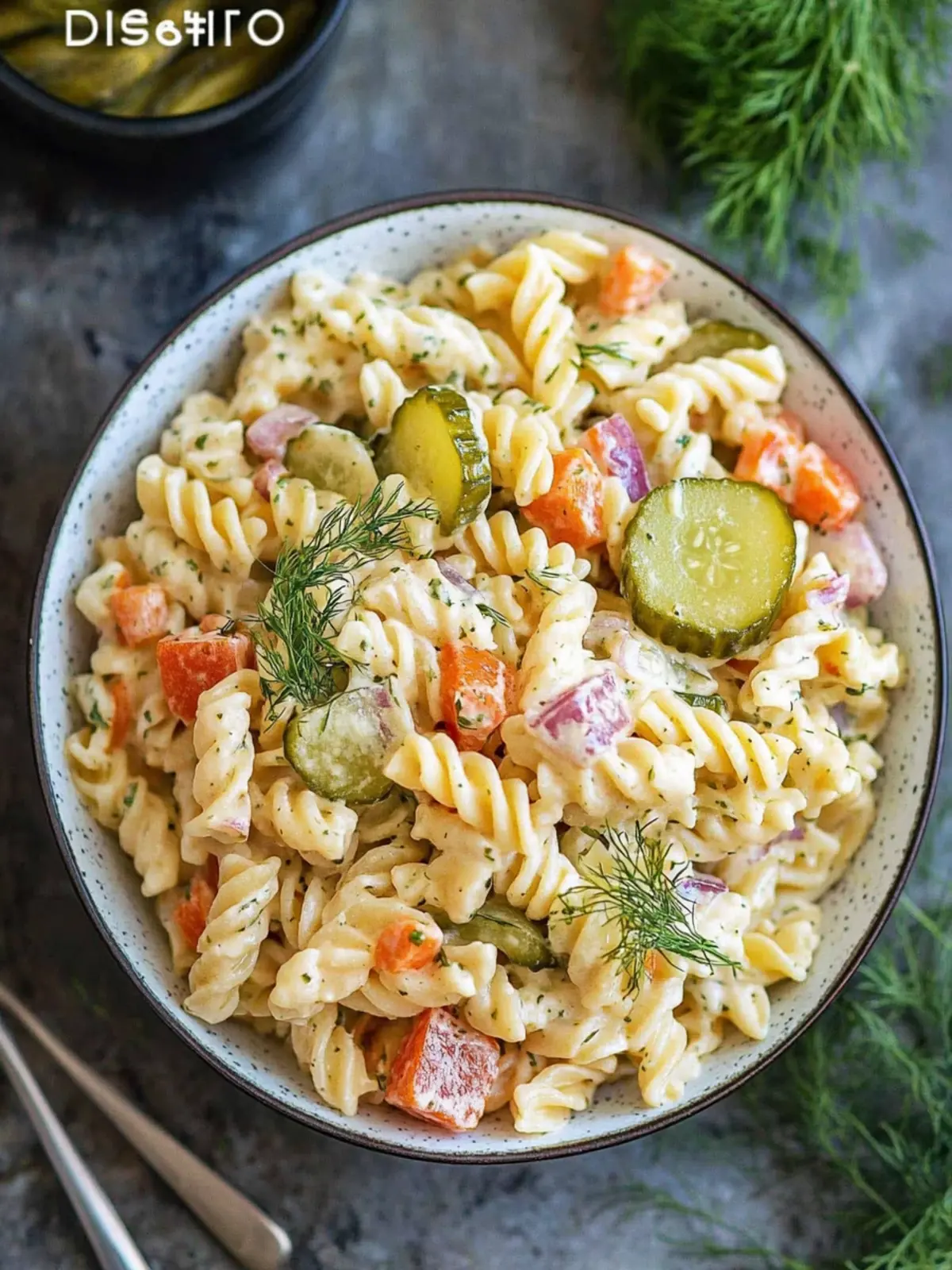 Dill Pickle Pasta Salad That'll Make Your Potluck Pop 4 Dill Pickle Pasta Salad