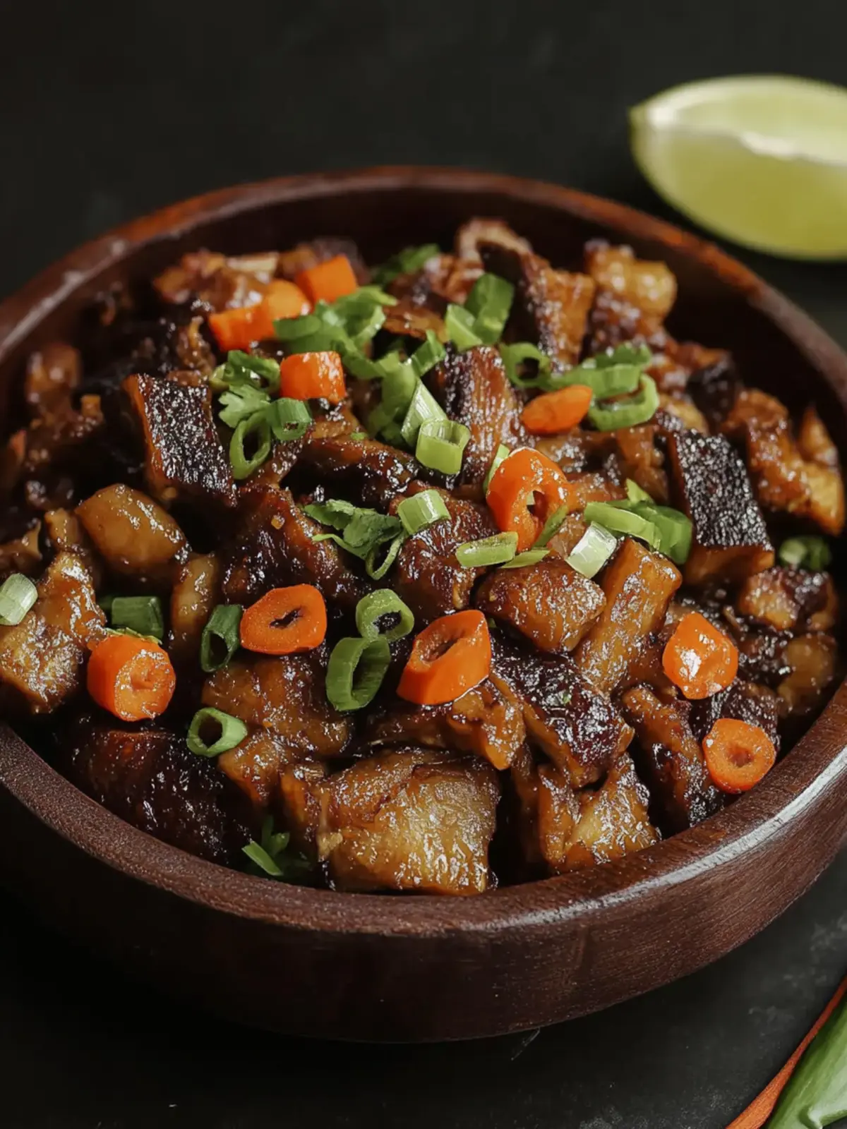 Filipino Bopis (Spicy Pork Lung)
