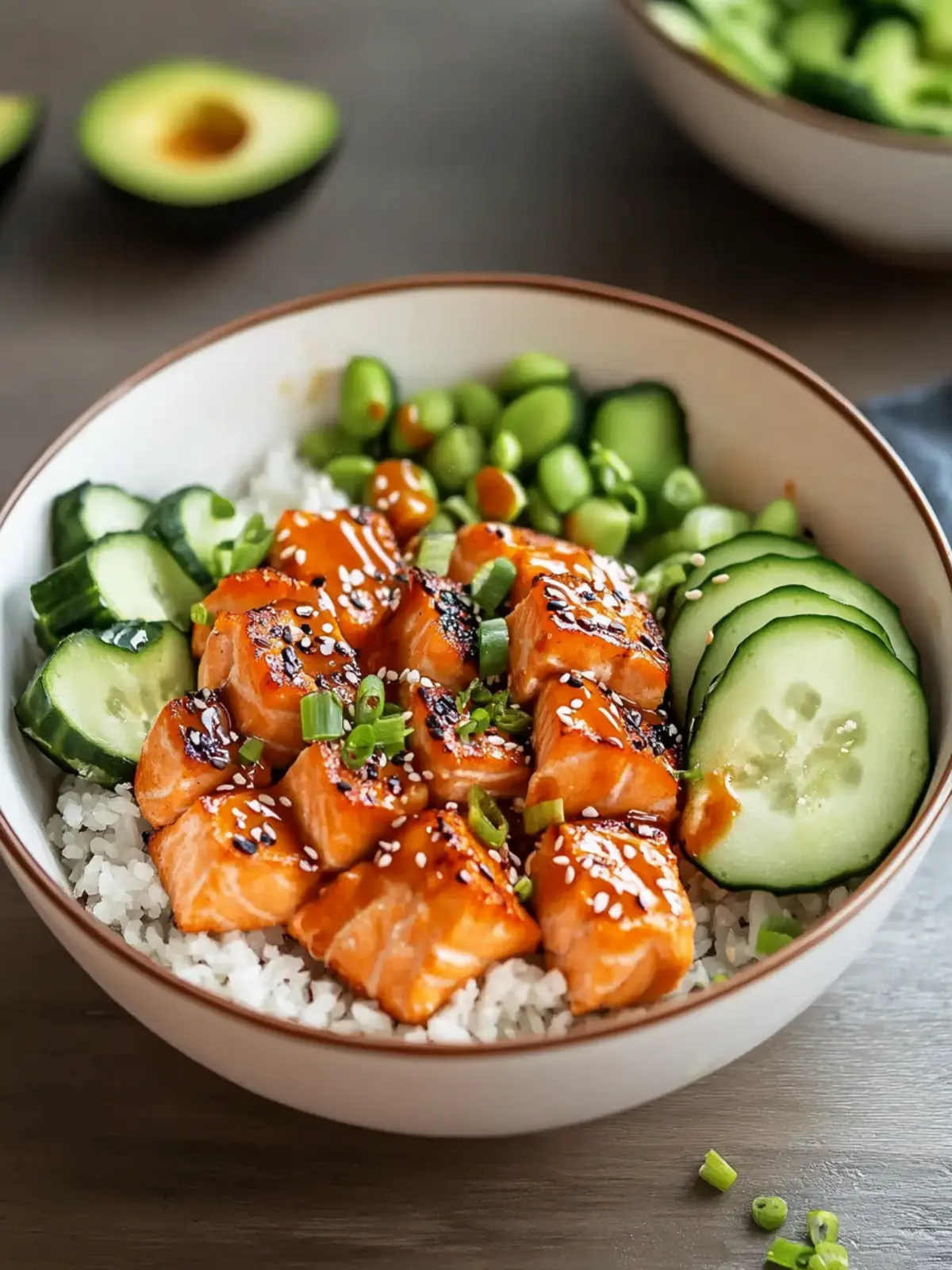 Savory Honey Sriracha Salmon Bowls Recipe for Quick Dinners 5 Delicious Honey Sriracha Salmon Bowls Recipe