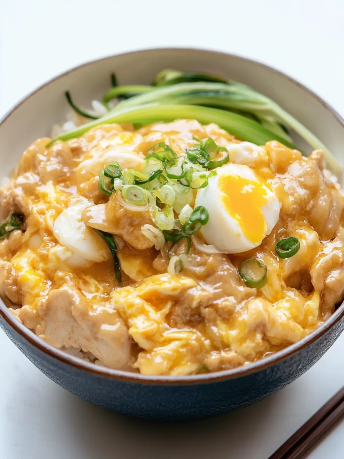 Japanese Oyakodon (Chicken and Egg Rice Bowl)