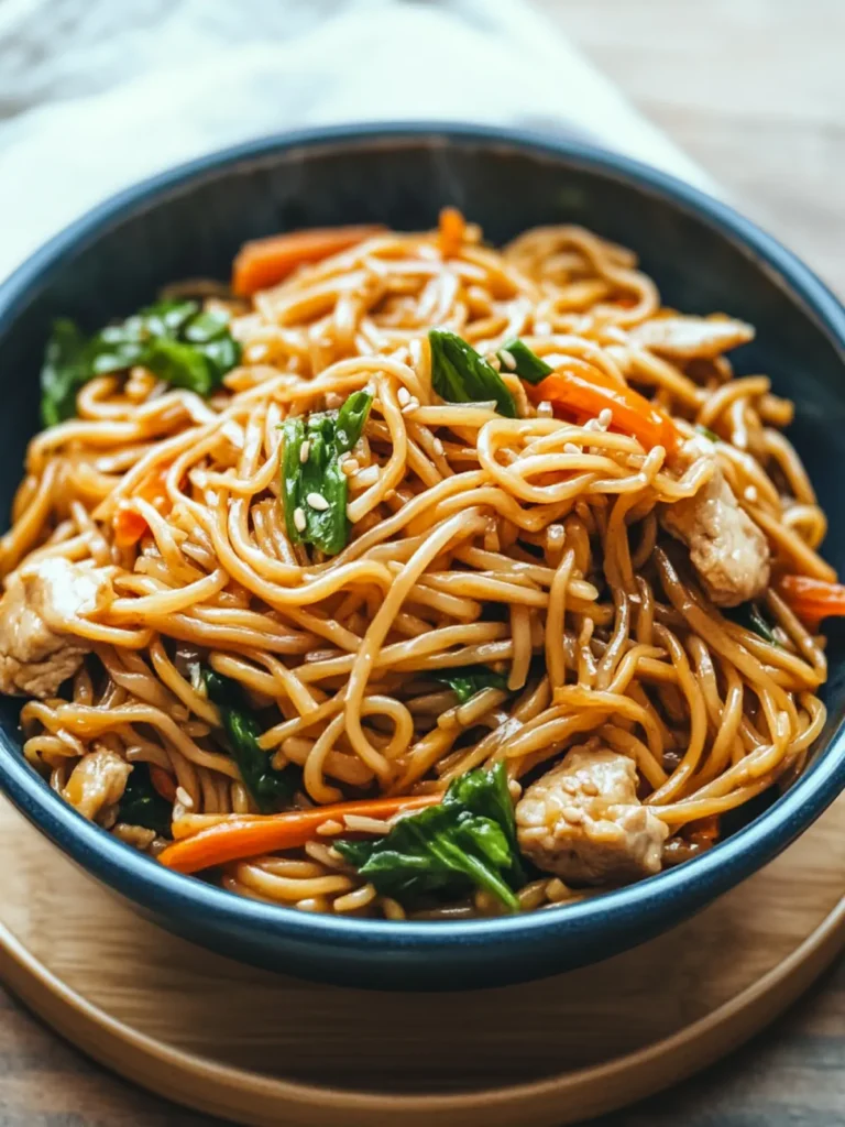 Savor the Flavor: Chinese Chow Mein Stir-Fried Noodles Made Easy 4 Chinese Chow Mein (Stir-Fried Noodles)