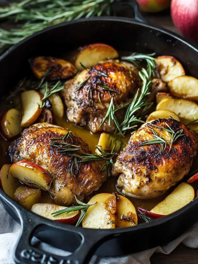 Savory Rosemary Apple Cider Chicken for Cozy Family Dinners 4 Rosemary Apple Cider Chicken