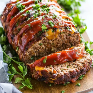 Cheeseburger Meatloaf Recipe