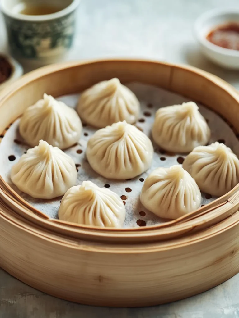 Chinese Xiaolongbao (Soup Dumplings)