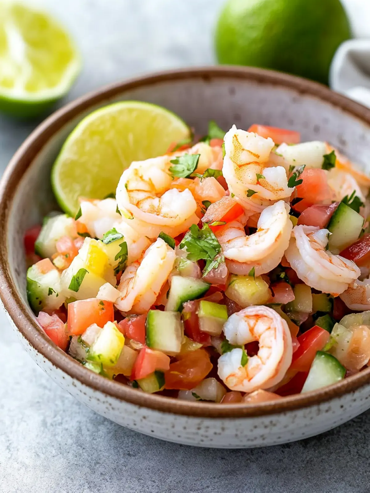 Zesty Shrimp Ceviche: The Ultimate Refreshing Appetizer 2 Shrimp Ceviche