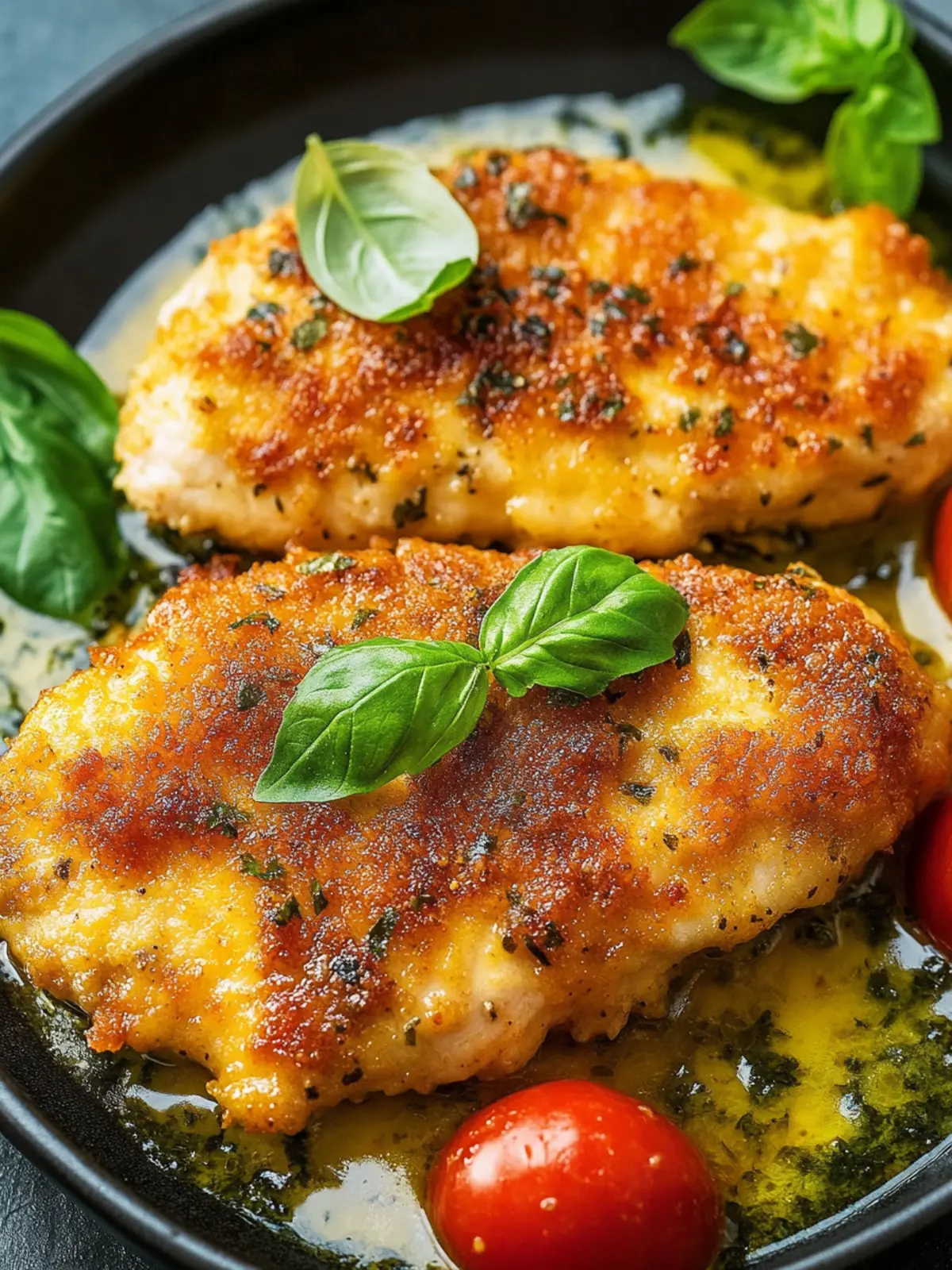 Australian Chicken Parmigiana (Breaded Chicken with Tomato Sauce)